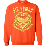 Sweatshirts Orange / Small Air is Peaceful Crewneck Sweatshirt