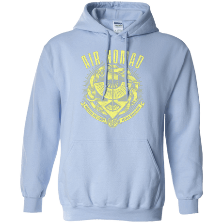 Sweatshirts Light Blue / Small Air is Peaceful Pullover Hoodie