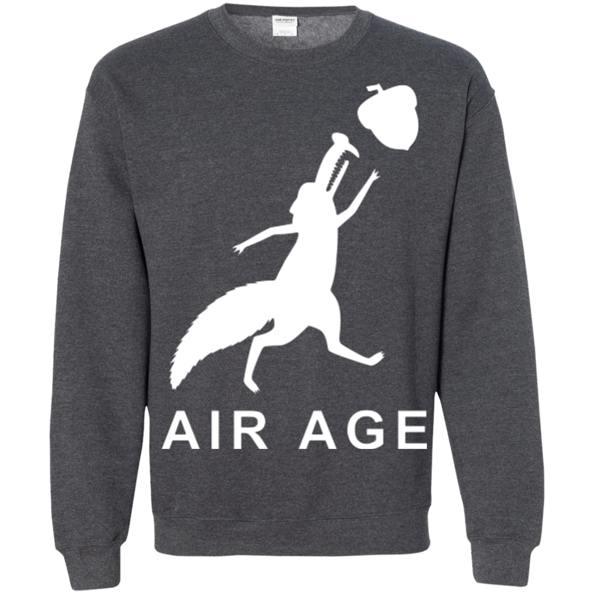 Sweatshirts Dark Heather / Small Air Nut Crewneck Sweatshirt