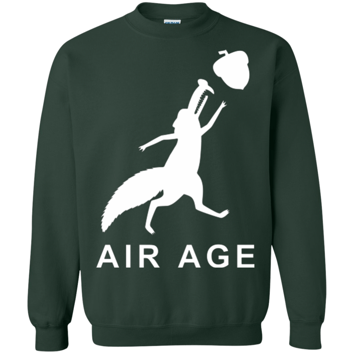 Sweatshirts Forest Green / Small Air Nut Crewneck Sweatshirt