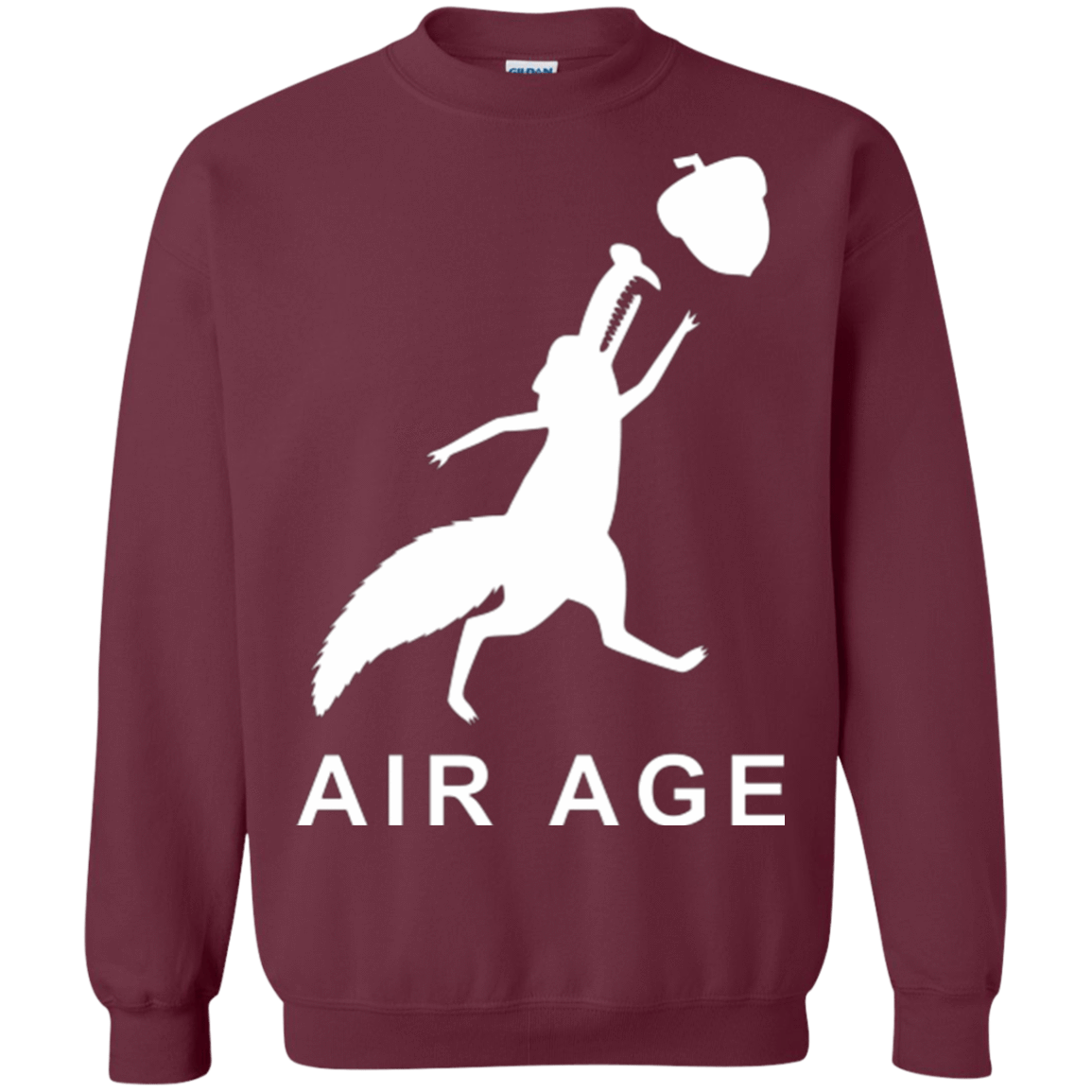 Sweatshirts Maroon / Small Air Nut Crewneck Sweatshirt