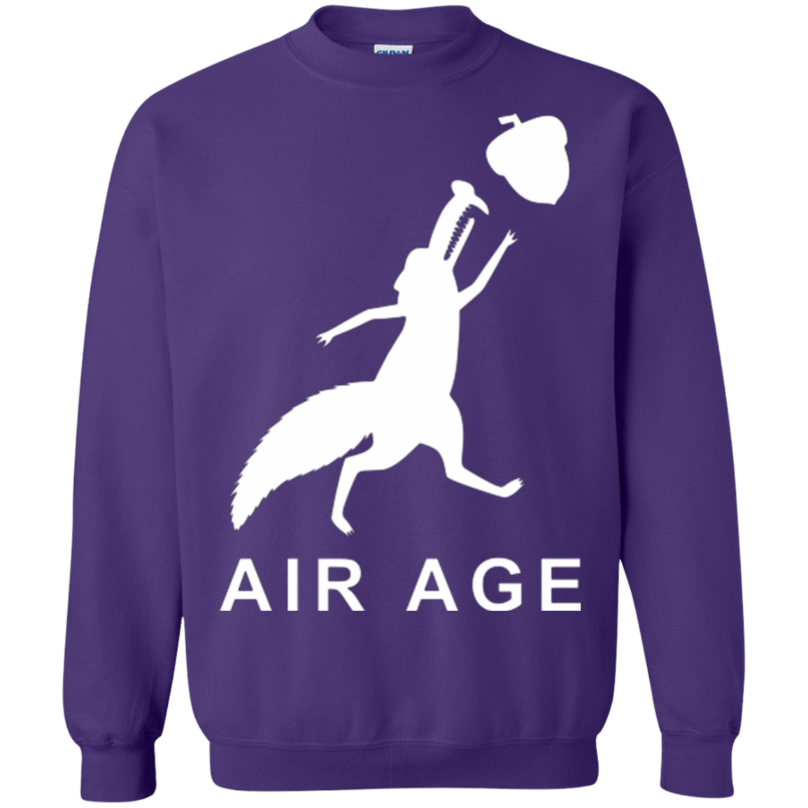 Sweatshirts Purple / Small Air Nut Crewneck Sweatshirt