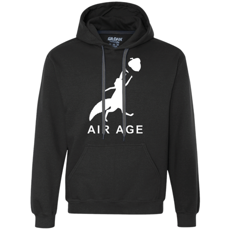 Sweatshirts Black / Small Air Nut Premium Fleece Hoodie
