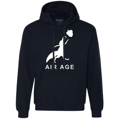 Sweatshirts Navy / Small Air Nut Premium Fleece Hoodie