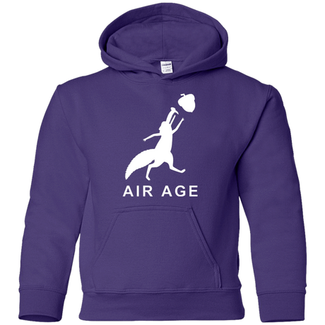 Sweatshirts Purple / YS Air Nut Youth Hoodie