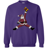 Sweatshirts Purple / S Air Santa Crewneck Sweatshirt