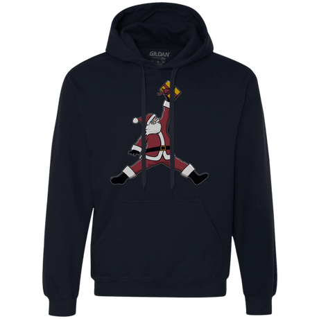 Sweatshirts Navy / S Air Santa Premium Fleece Hoodie