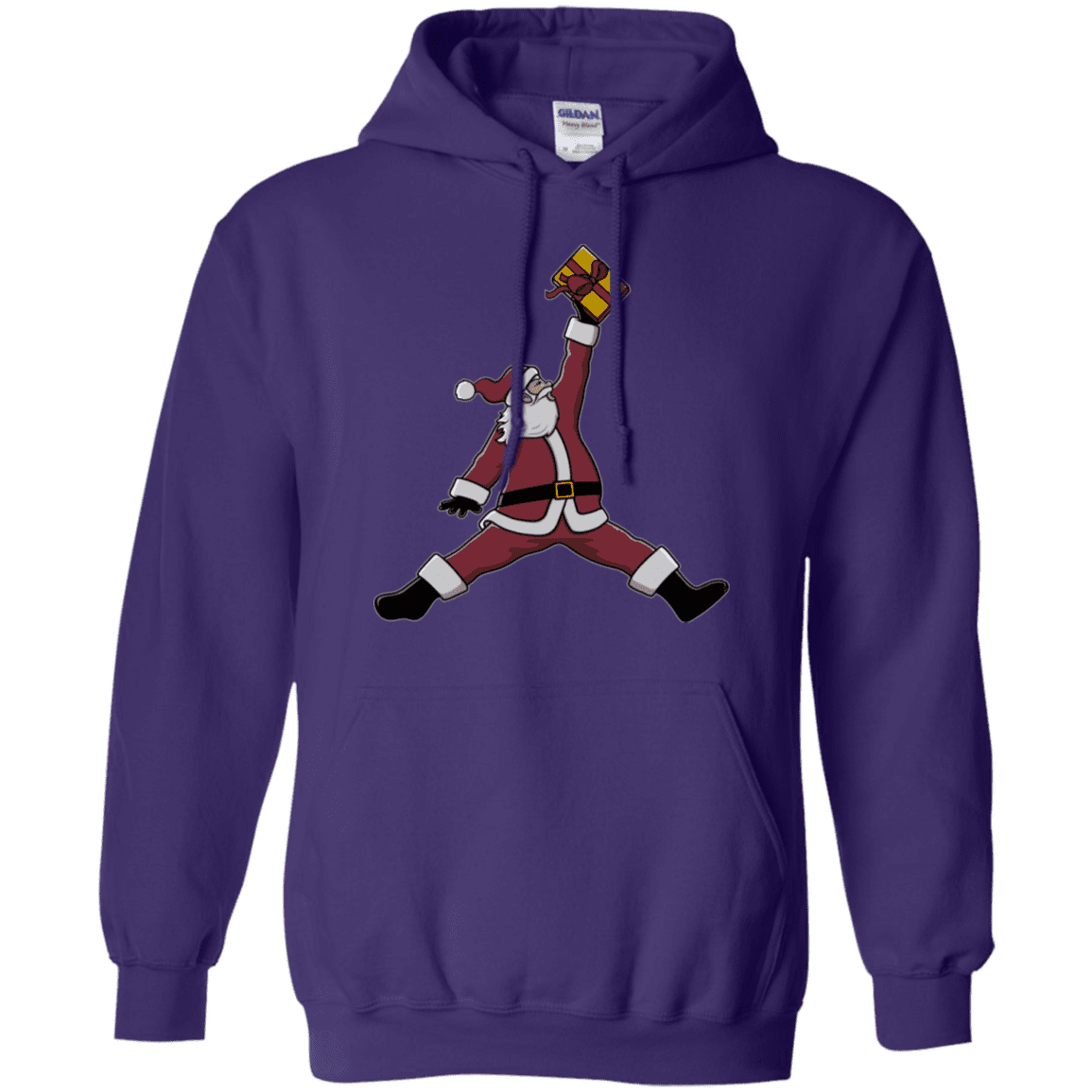 Sweatshirts Purple / S Air Santa Pullover Hoodie