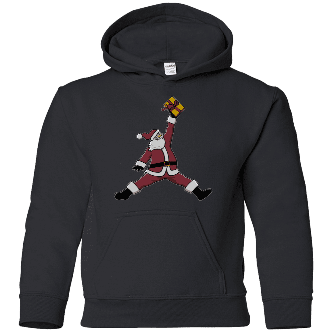 Sweatshirts Black / YS Air Santa Youth Hoodie