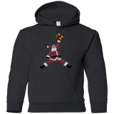 Sweatshirts Black / YS Air Santa Youth Hoodie