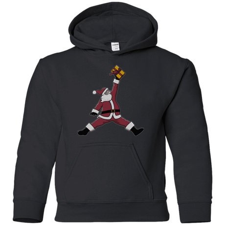 Sweatshirts Black / YS Air Santa Youth Hoodie