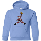 Sweatshirts Carolina Blue / YS Air Santa Youth Hoodie