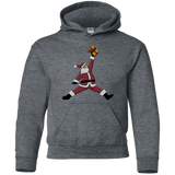 Sweatshirts Dark Heather / YS Air Santa Youth Hoodie