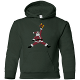 Sweatshirts Forest Green / YS Air Santa Youth Hoodie