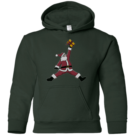 Sweatshirts Forest Green / YS Air Santa Youth Hoodie