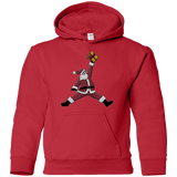 Sweatshirts Red / YS Air Santa Youth Hoodie