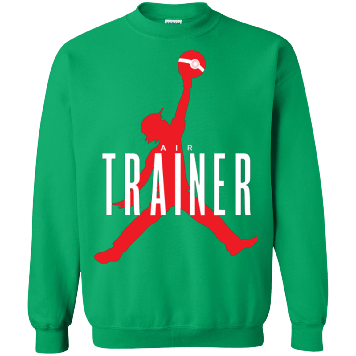 Sweatshirts Irish Green / Small Air Trainer Crewneck Sweatshirt