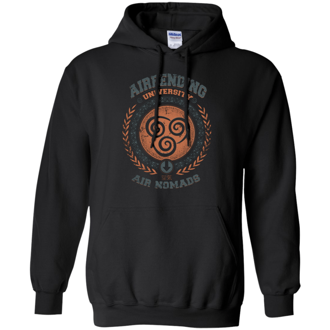 Sweatshirts Black / Small Airbending University Pullover Hoodie