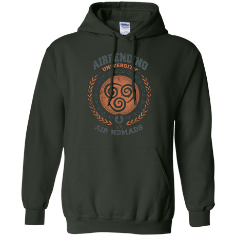 Sweatshirts Forest Green / Small Airbending University Pullover Hoodie