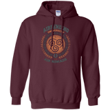 Sweatshirts Maroon / Small Airbending University Pullover Hoodie