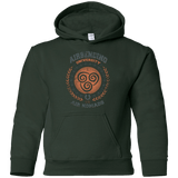 Sweatshirts Forest Green / YS Airbending University Youth Hoodie