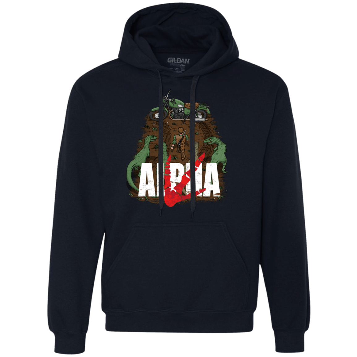 Sweatshirts Navy / Small Akira Park Premium Fleece Hoodie