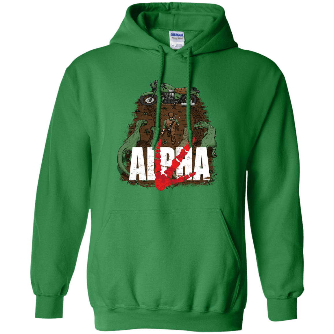 Sweatshirts Irish Green / Small Akira Park Pullover Hoodie