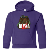Sweatshirts Purple / YS Akira Park Youth Hoodie