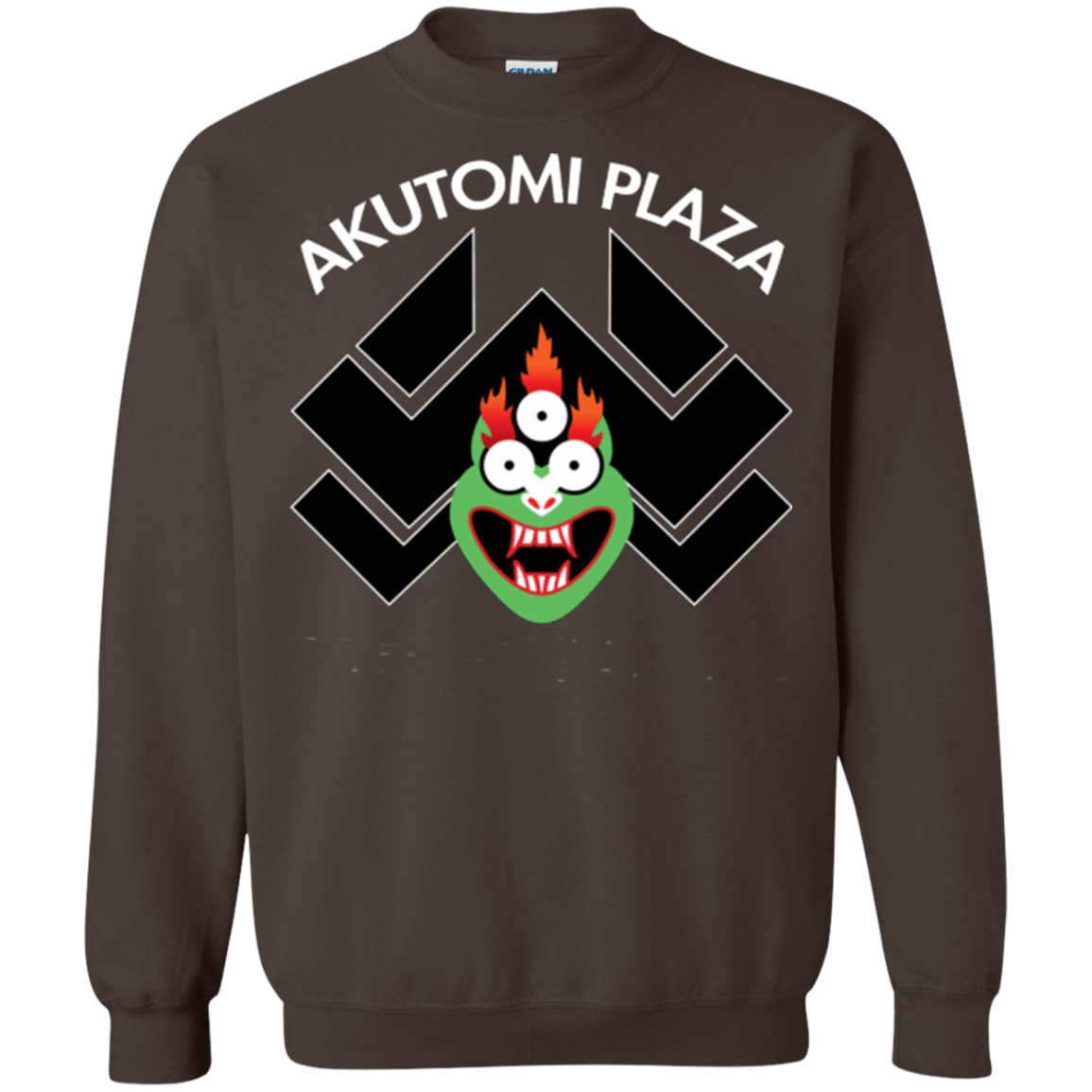 Sweatshirts Dark Chocolate / Small Akutomi Plaza Crewneck Sweatshirt