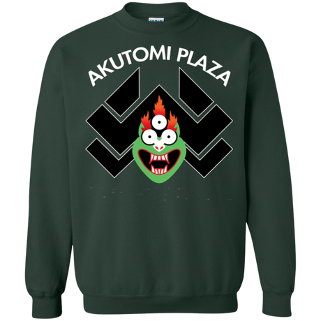 Sweatshirts Forest Green / Small Akutomi Plaza Crewneck Sweatshirt