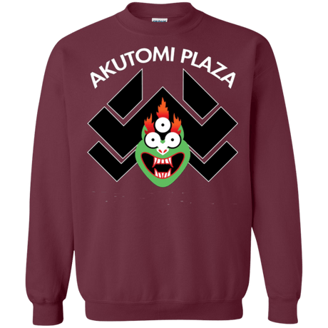 Sweatshirts Maroon / Small Akutomi Plaza Crewneck Sweatshirt