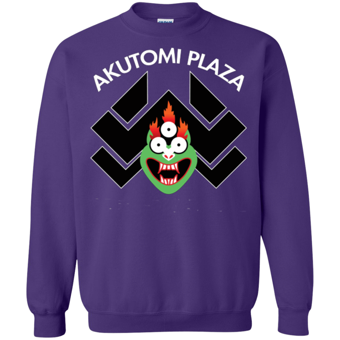 Sweatshirts Purple / Small Akutomi Plaza Crewneck Sweatshirt