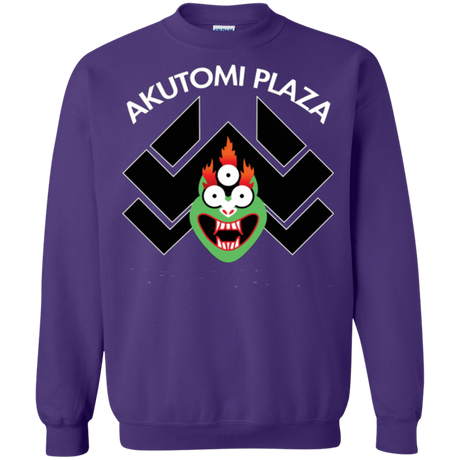 Sweatshirts Purple / Small Akutomi Plaza Crewneck Sweatshirt