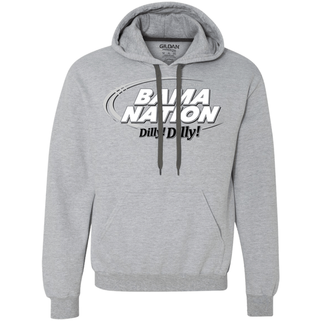 Sweatshirts Sport Grey / Small Alabama Dilly Dilly Premium Fleece Hoodie