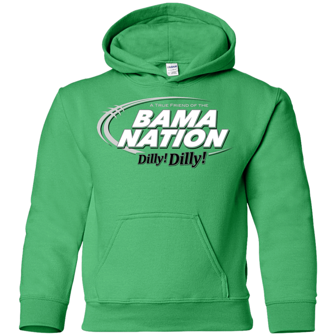 Sweatshirts Irish Green / YS Alabama Dilly Dilly Youth Hoodie