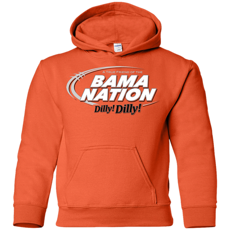 Sweatshirts Orange / YS Alabama Dilly Dilly Youth Hoodie