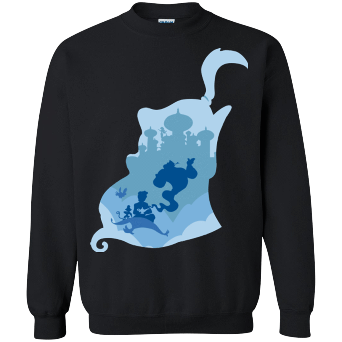 Sweatshirts Black / Small Aladdin Portrait-pop Crewneck Sweatshirt
