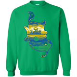 Sweatshirts Irish Green / S Aladdin Silhouette Crewneck Sweatshirt