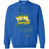 Sweatshirts Royal / S Aladdin Silhouette Crewneck Sweatshirt