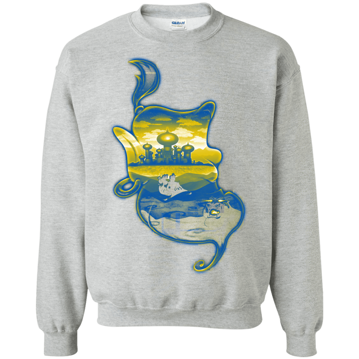 Sweatshirts Sport Grey / S Aladdin Silhouette Crewneck Sweatshirt