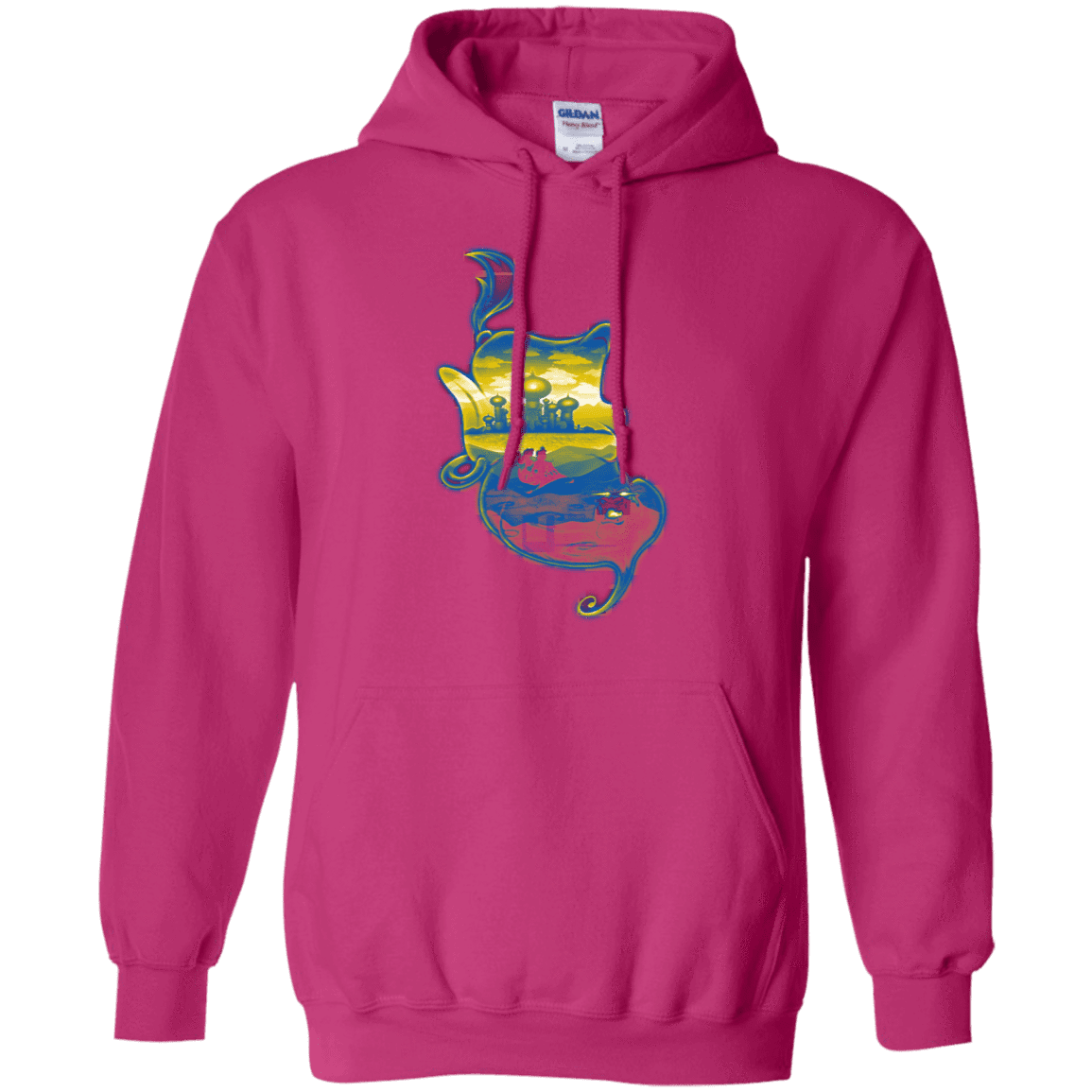 Sweatshirts Heliconia / S Aladdin Silhouette Pullover Hoodie