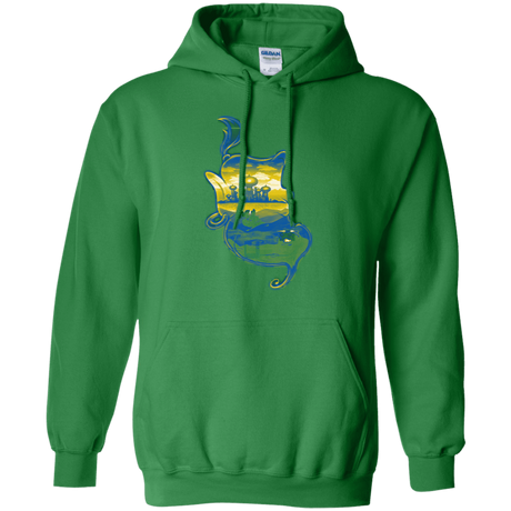 Sweatshirts Irish Green / S Aladdin Silhouette Pullover Hoodie