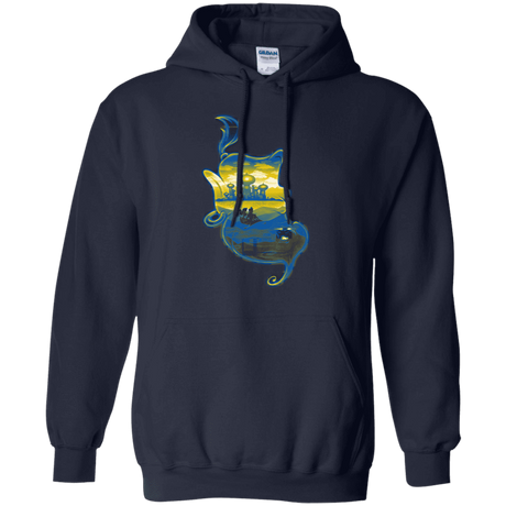 Sweatshirts Navy / S Aladdin Silhouette Pullover Hoodie