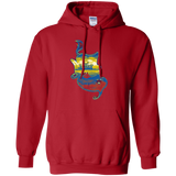 Sweatshirts Red / S Aladdin Silhouette Pullover Hoodie