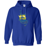 Sweatshirts Royal / S Aladdin Silhouette Pullover Hoodie