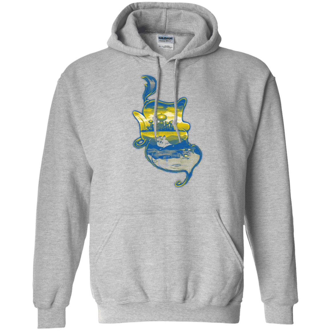 Sweatshirts Sport Grey / S Aladdin Silhouette Pullover Hoodie