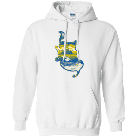 Sweatshirts White / S Aladdin Silhouette Pullover Hoodie