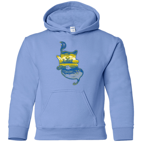 Sweatshirts Carolina Blue / YS Aladdin Silhouette Youth Hoodie