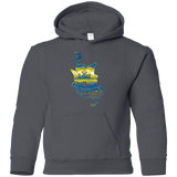 Sweatshirts Charcoal / YS Aladdin Silhouette Youth Hoodie