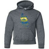 Sweatshirts Dark Heather / YS Aladdin Silhouette Youth Hoodie